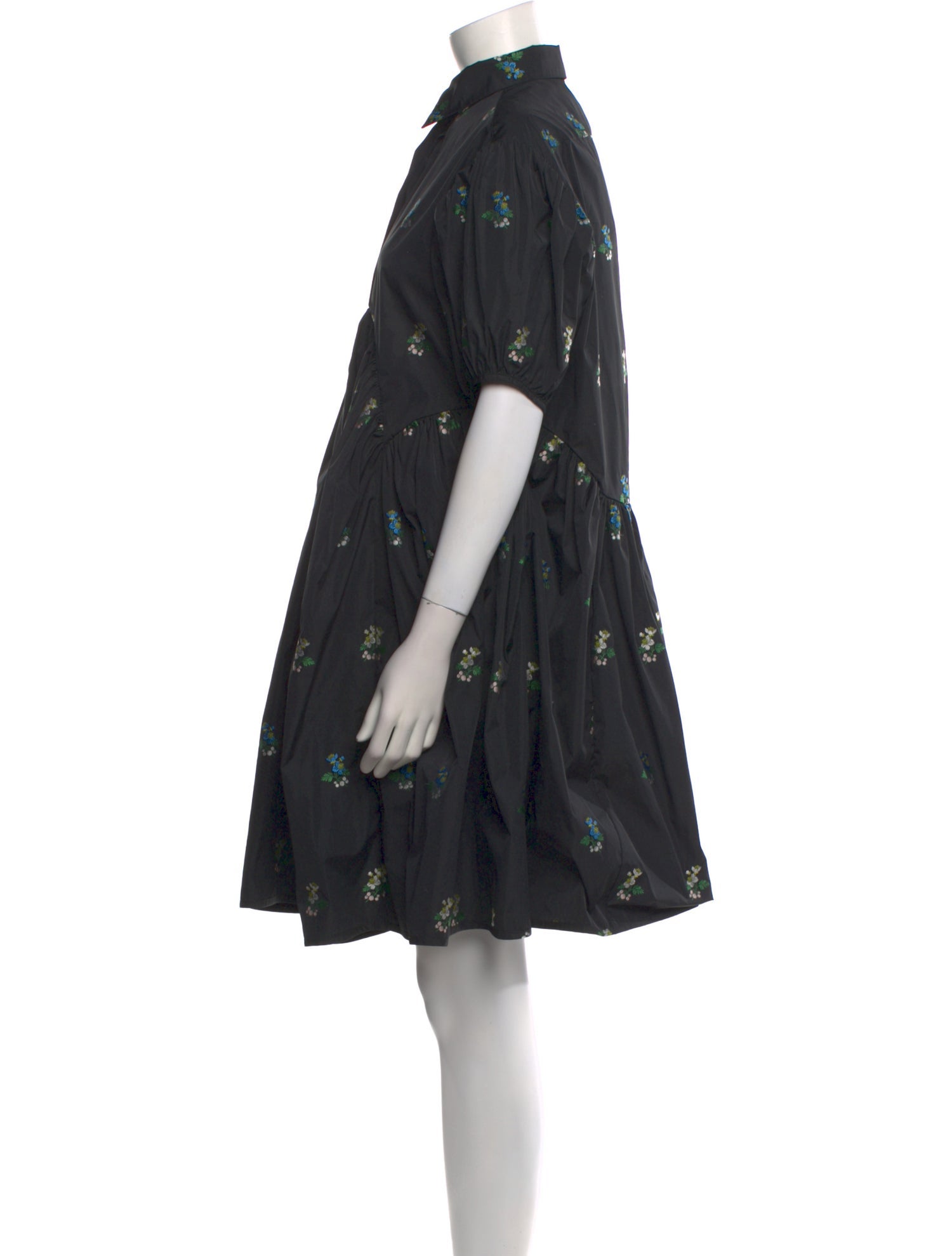 Cecilie Bahnsen Floral Print Knee-Length Dress w/ Tags