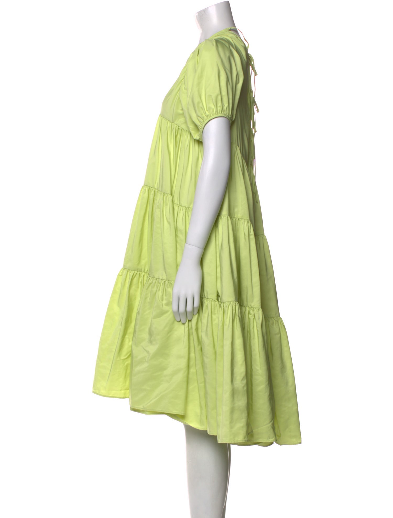 Cecilie Bahnsen Scoop Neck Knee-Length Dress