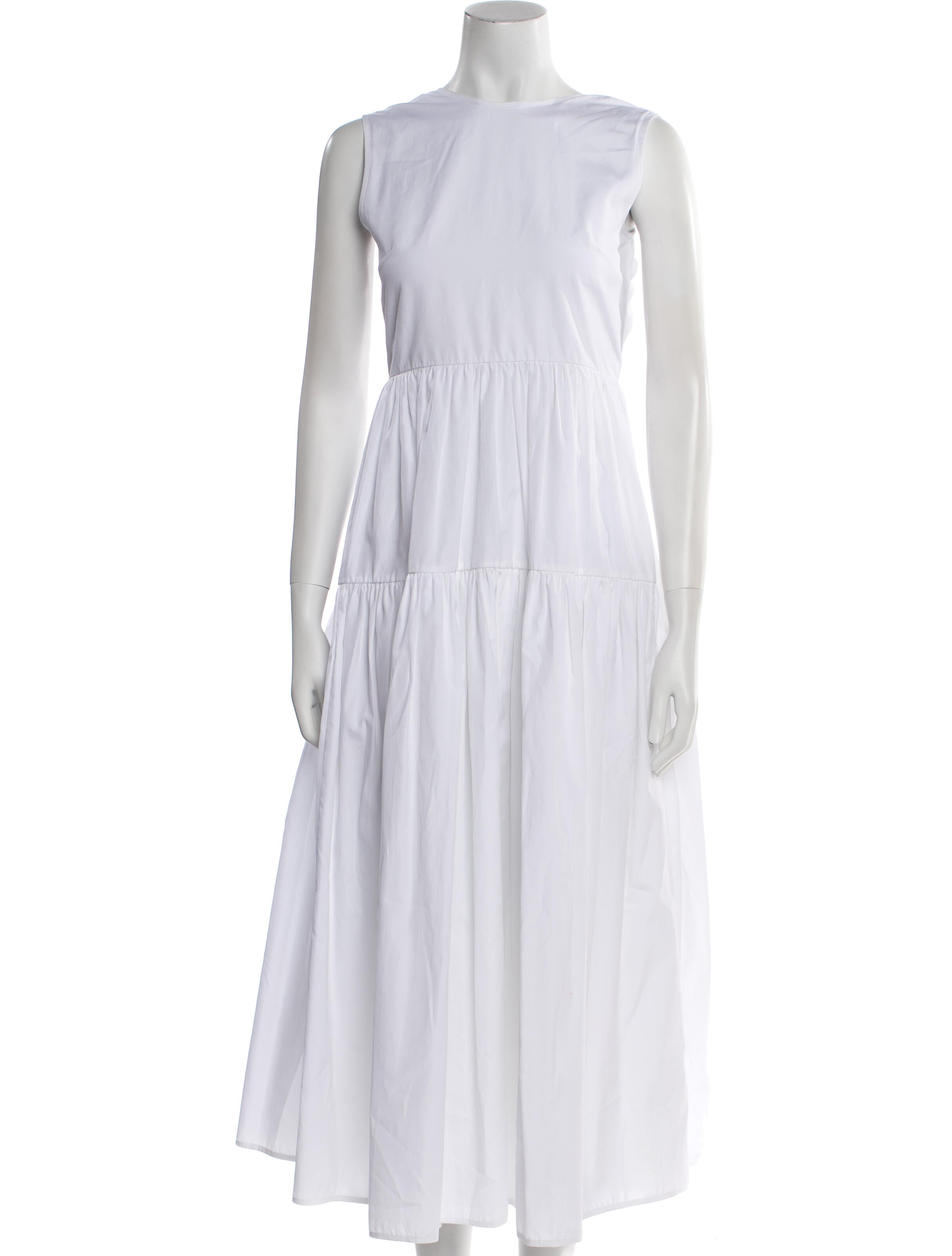 Cecilie Bahnsen Scoop Neck Long Dress w/ Tags