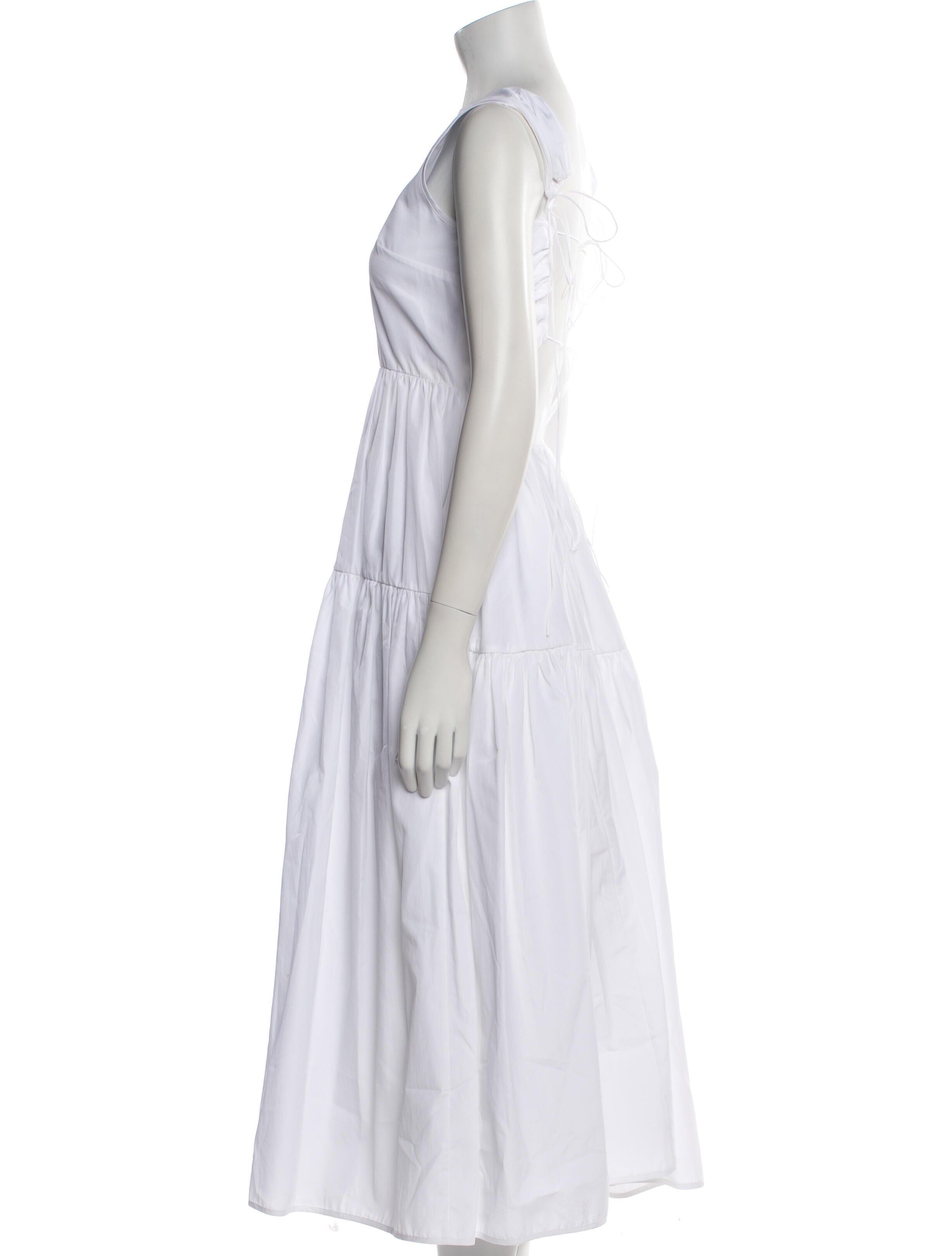 Cecilie Bahnsen Scoop Neck Long Dress w/ Tags