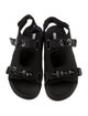 Cecilie Bahnsen Leather Trim Embellishment T-Strap Sandals