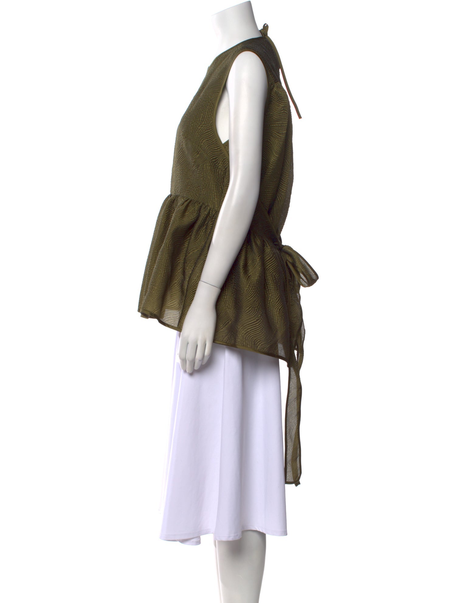 Cecilie Bahnsen Crew Neck Sleeveless Tunic w/ Tags