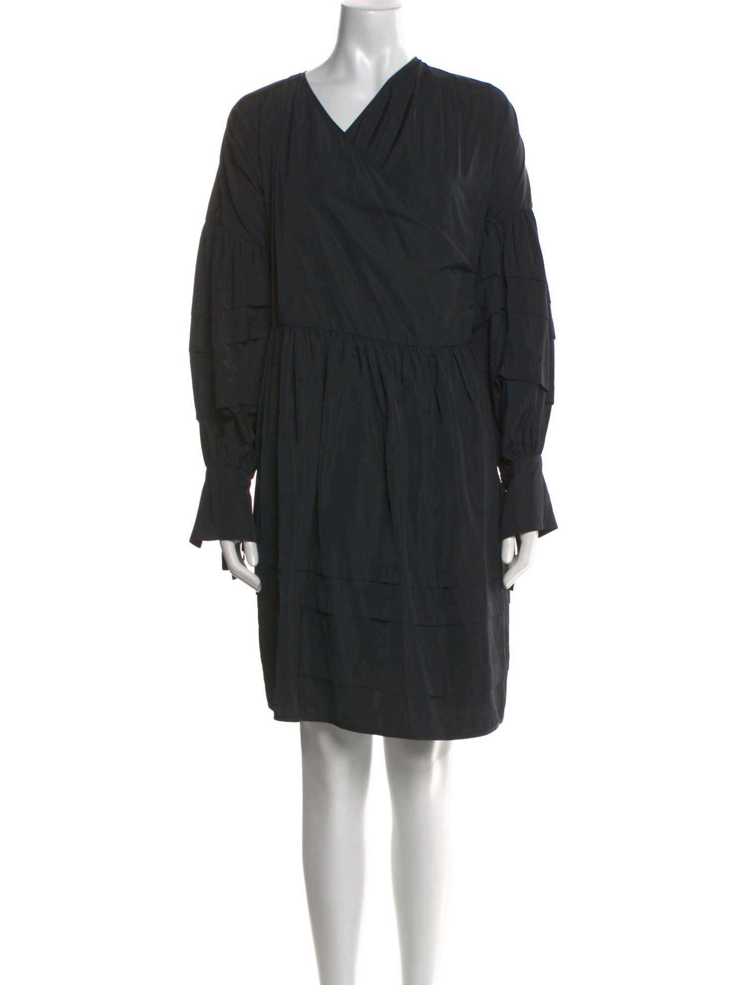 Cecilie Bahnsen V-Neck Knee-Length Dress