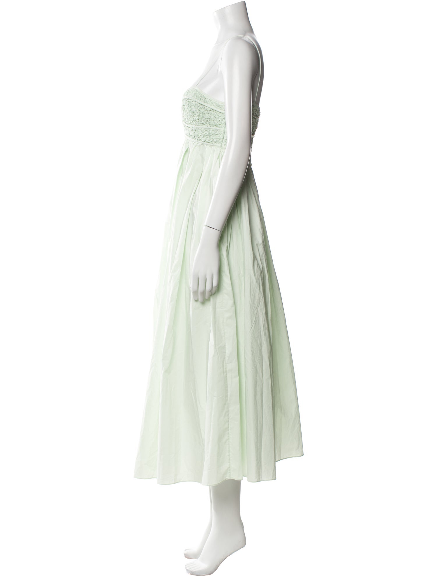 Cecilie Bahnsen Strapless Midi Length Dress