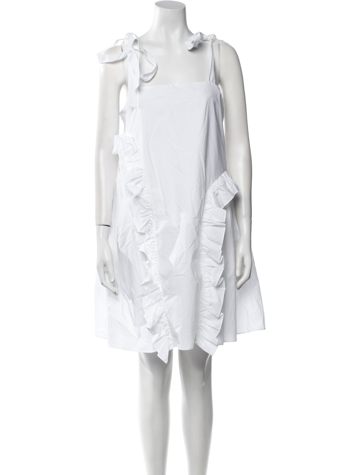 Cecilie Bahnsen Square Neckline Mini Dress