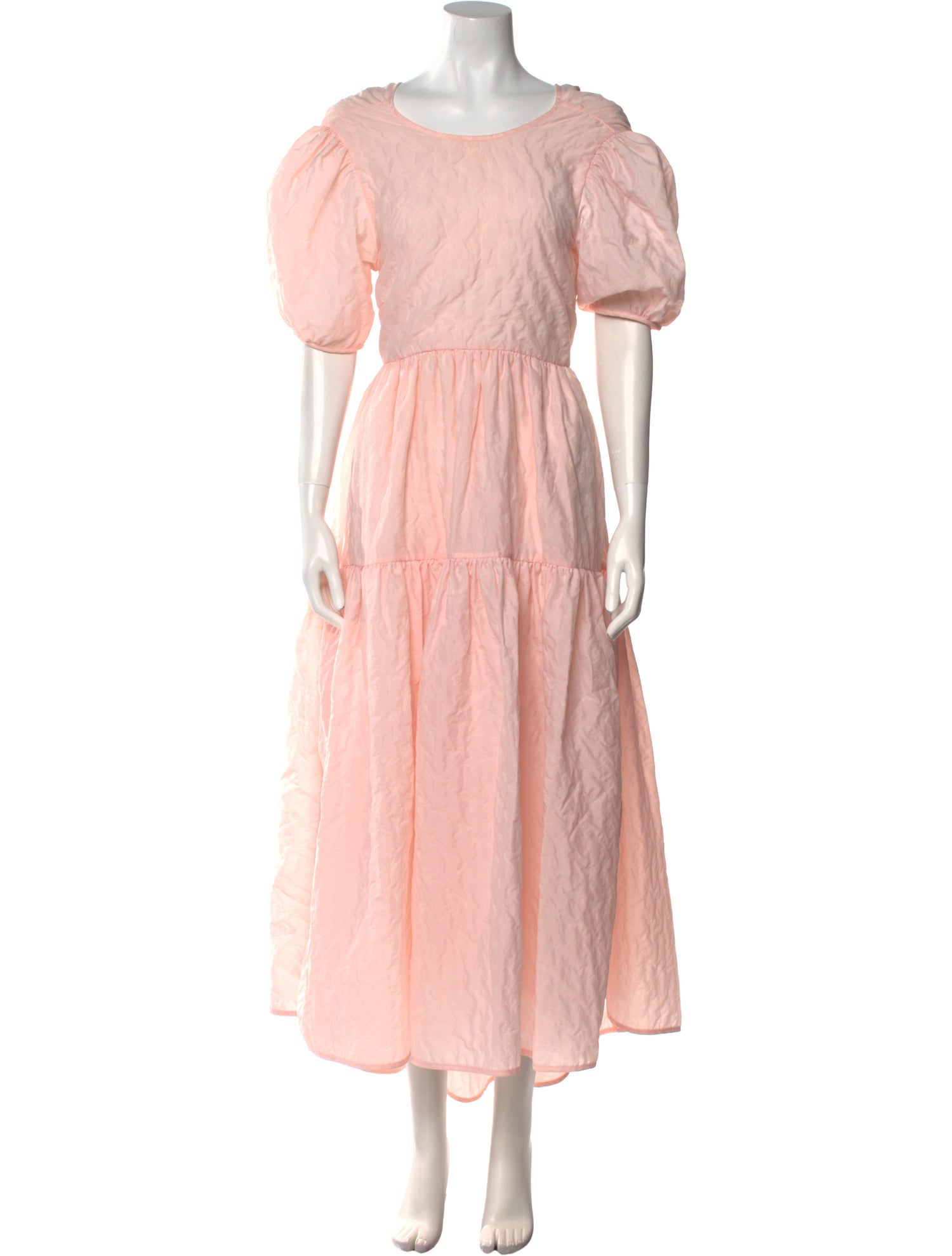 Cecilie Bahnsen Scoop Neck Long Dress