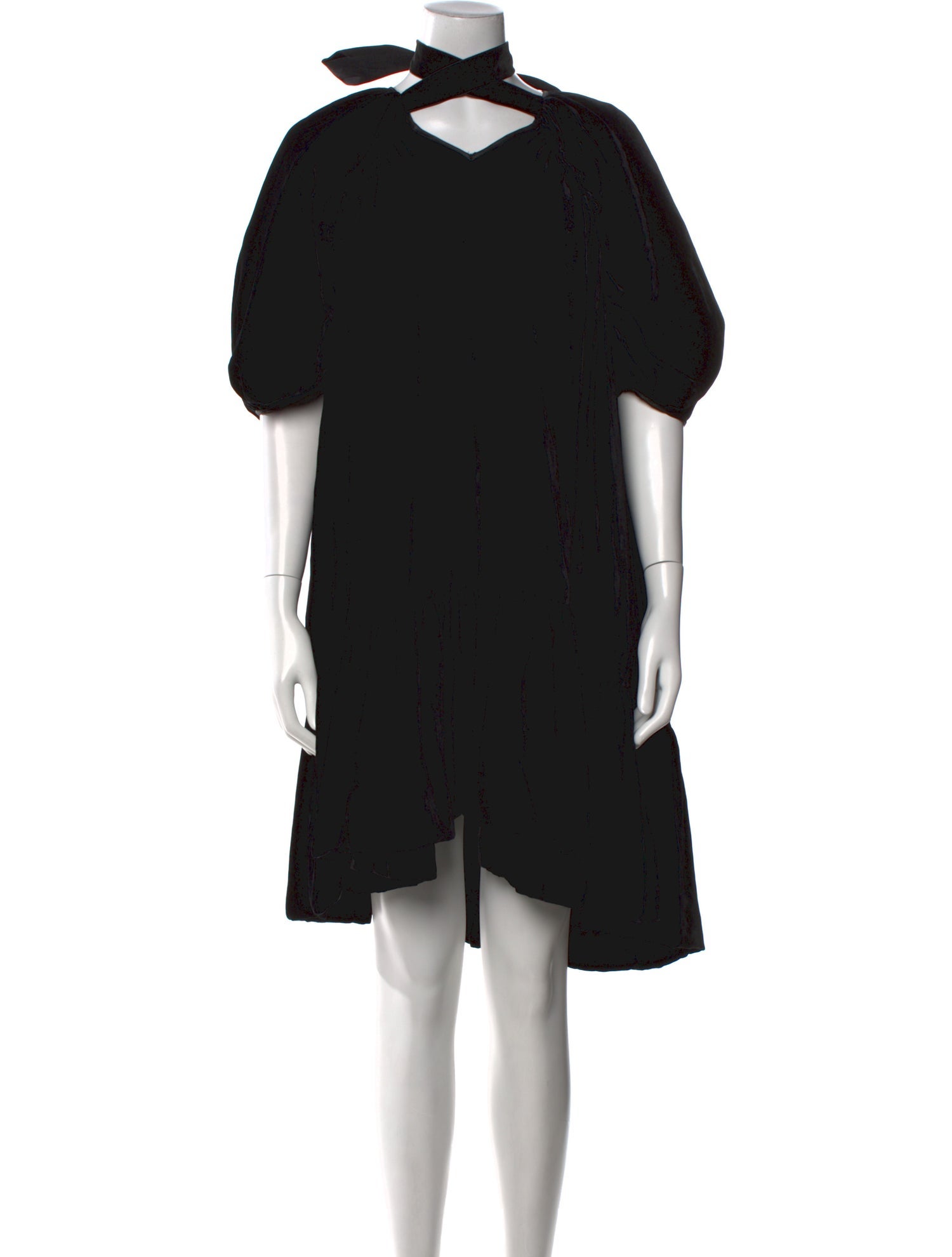 Cecilie Bahnsen Mock Neck Knee-Length Dress