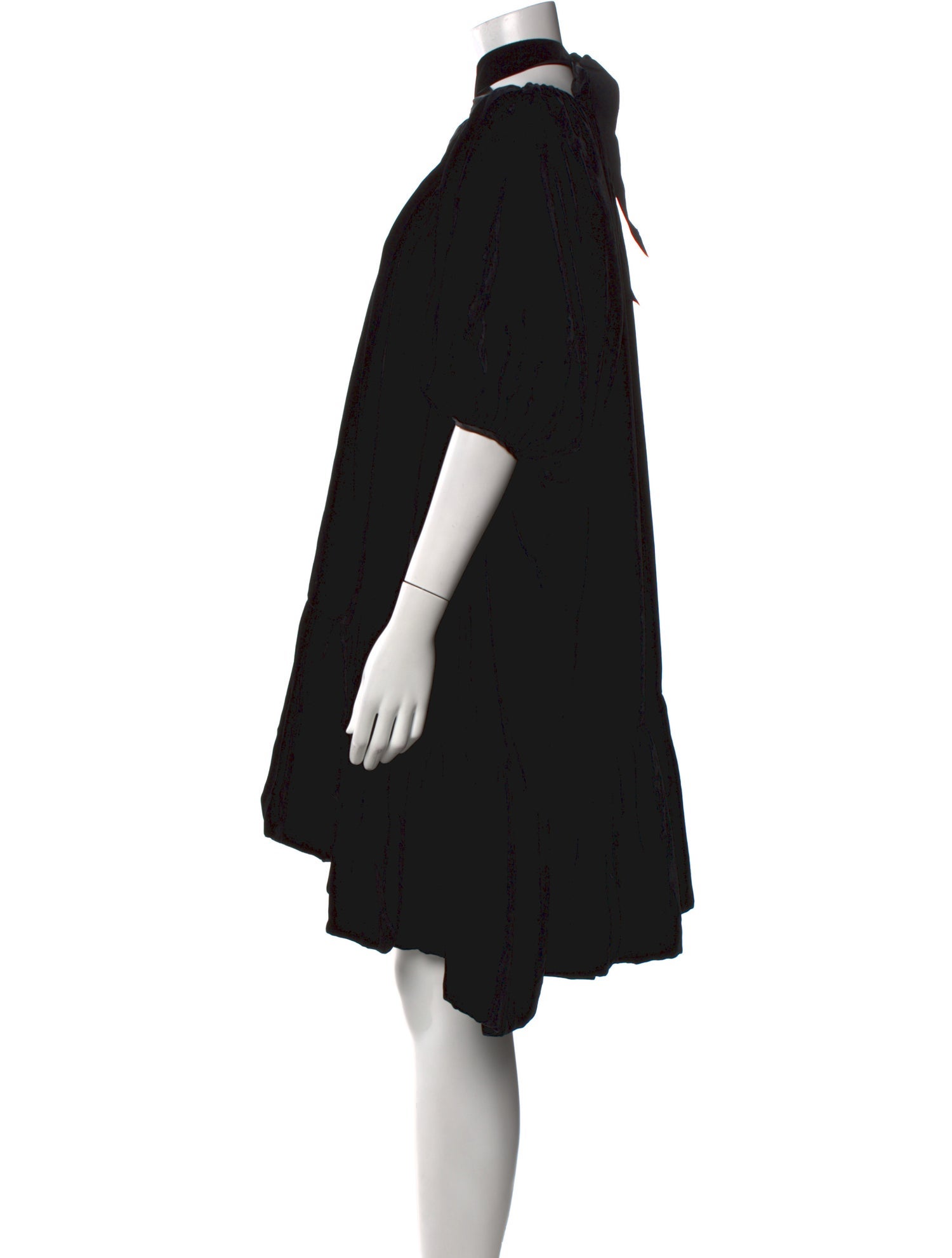 Cecilie Bahnsen Mock Neck Knee-Length Dress