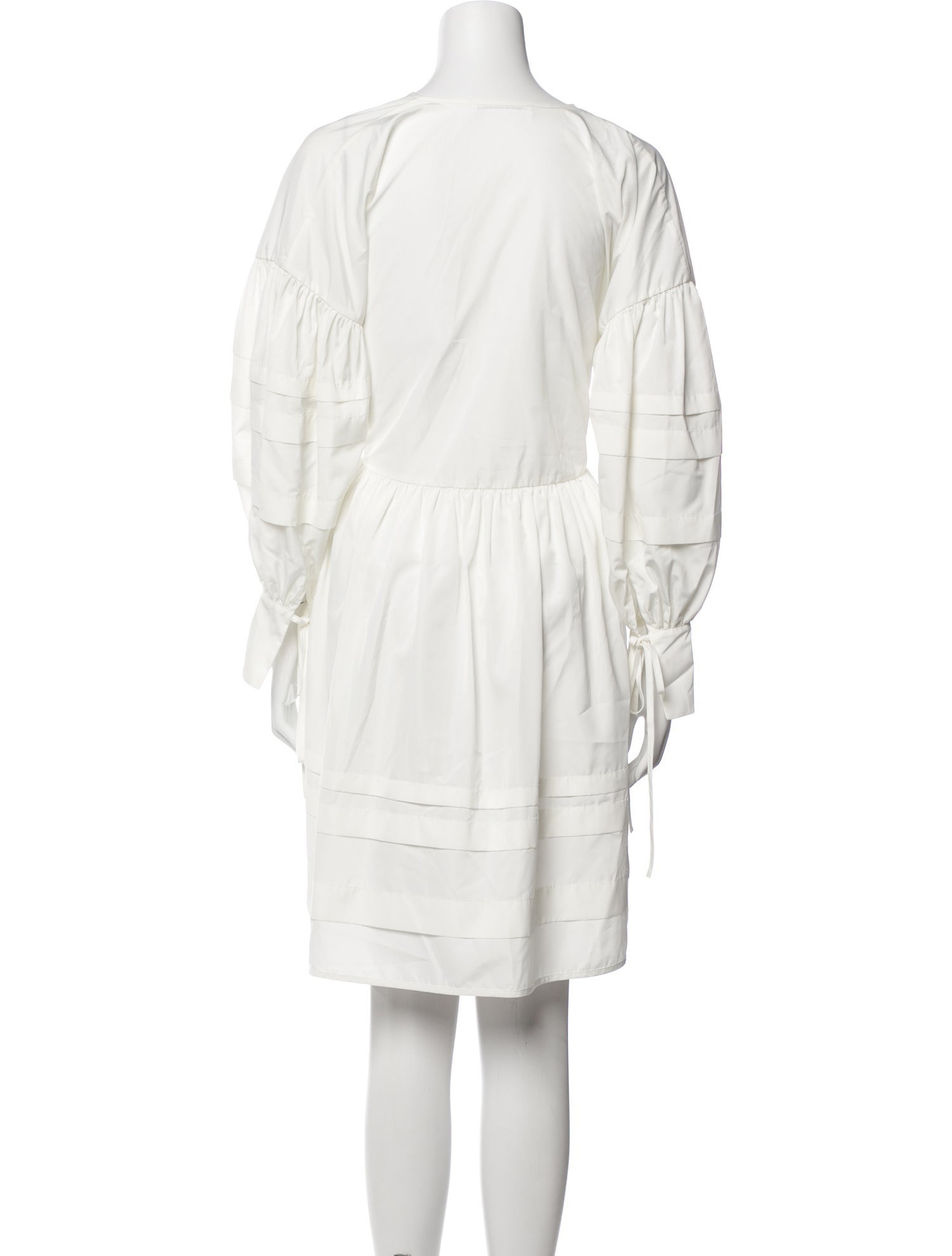 Cecilie Bahnsen V-Neck Knee-Length Dress