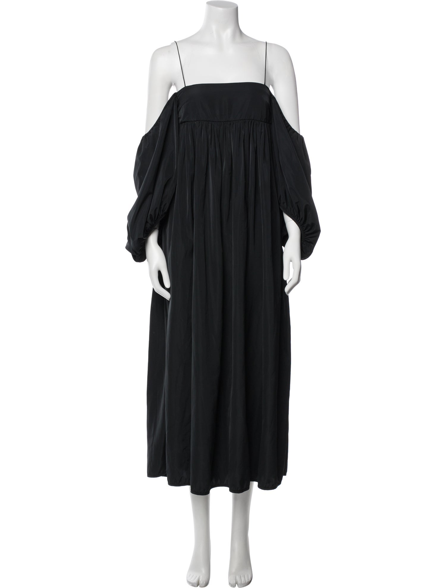 Cecilie Bahnsen Square Neckline Long Dress
