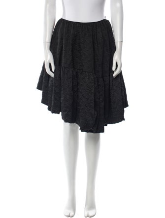 Cecilie Bahnsen Pleated Accents Knee-Length Skirt