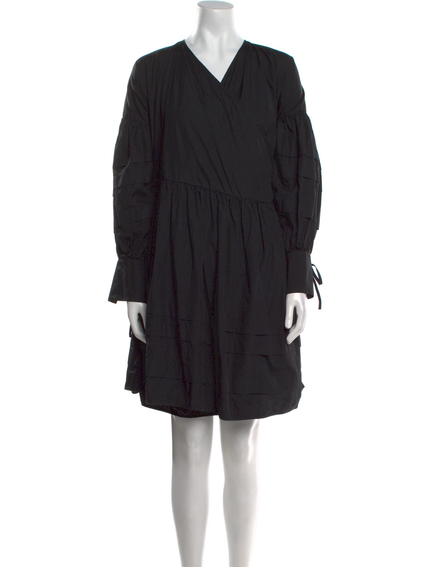 Cecilie Bahnsen V-Neck Knee-Length Dress