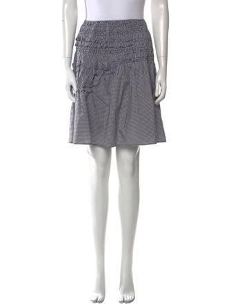 Cecilie Bahnsen Plaid Print Knee-Length Skirt