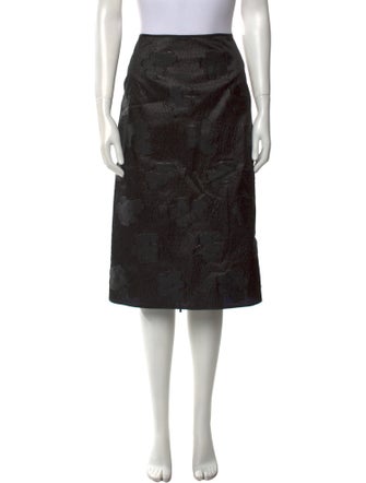 Cecilie Bahnsen Floral Print Knee-Length Skirt