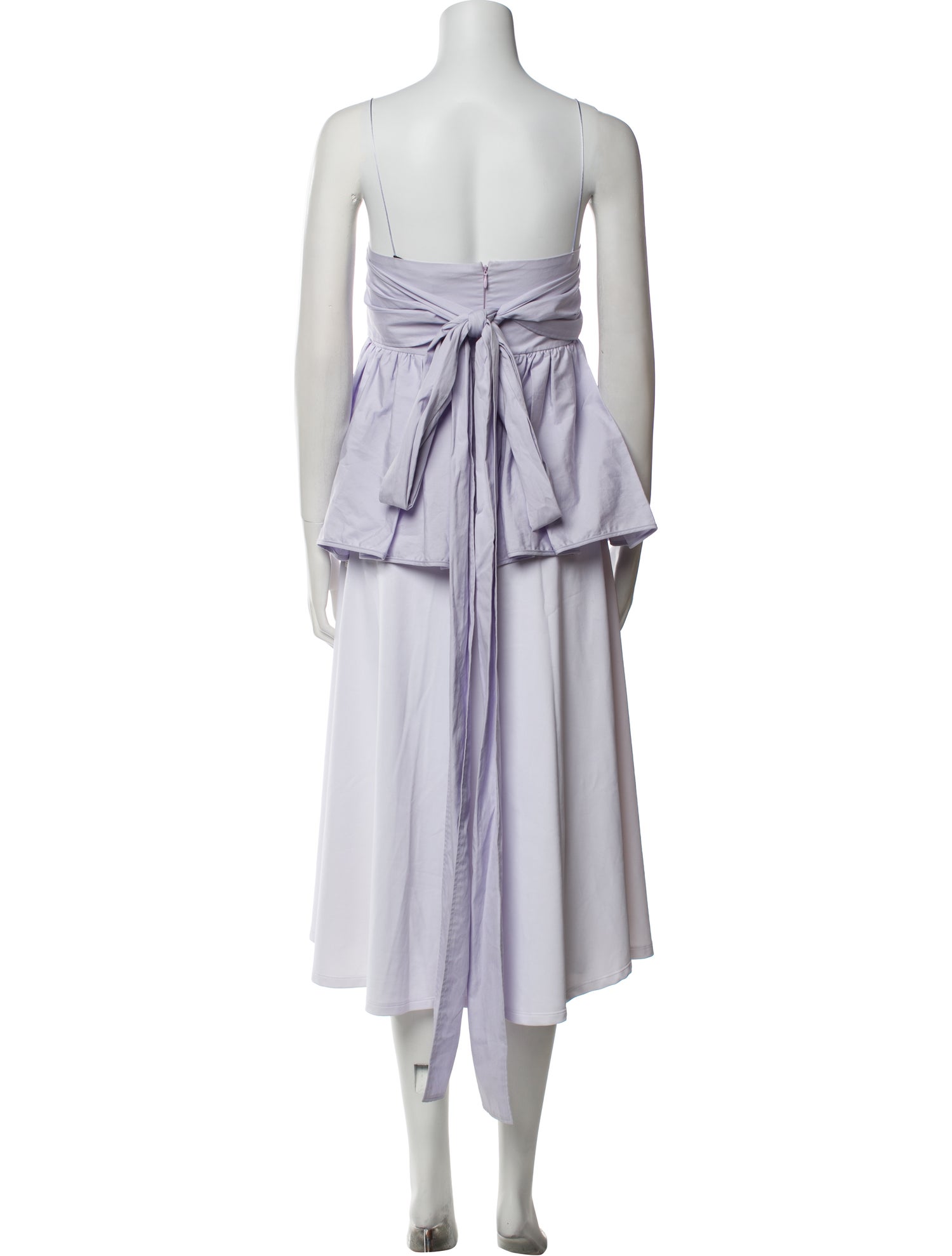 Cecilie Bahnsen Square Neckline Sleeveless Tunic