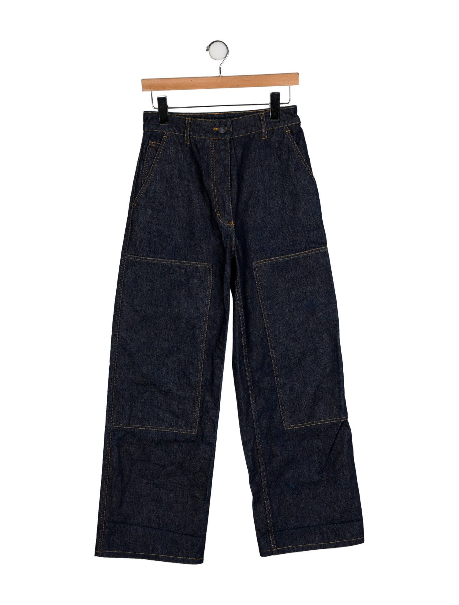 Cecilie Bahnsen High-Rise Wide Leg Jeans