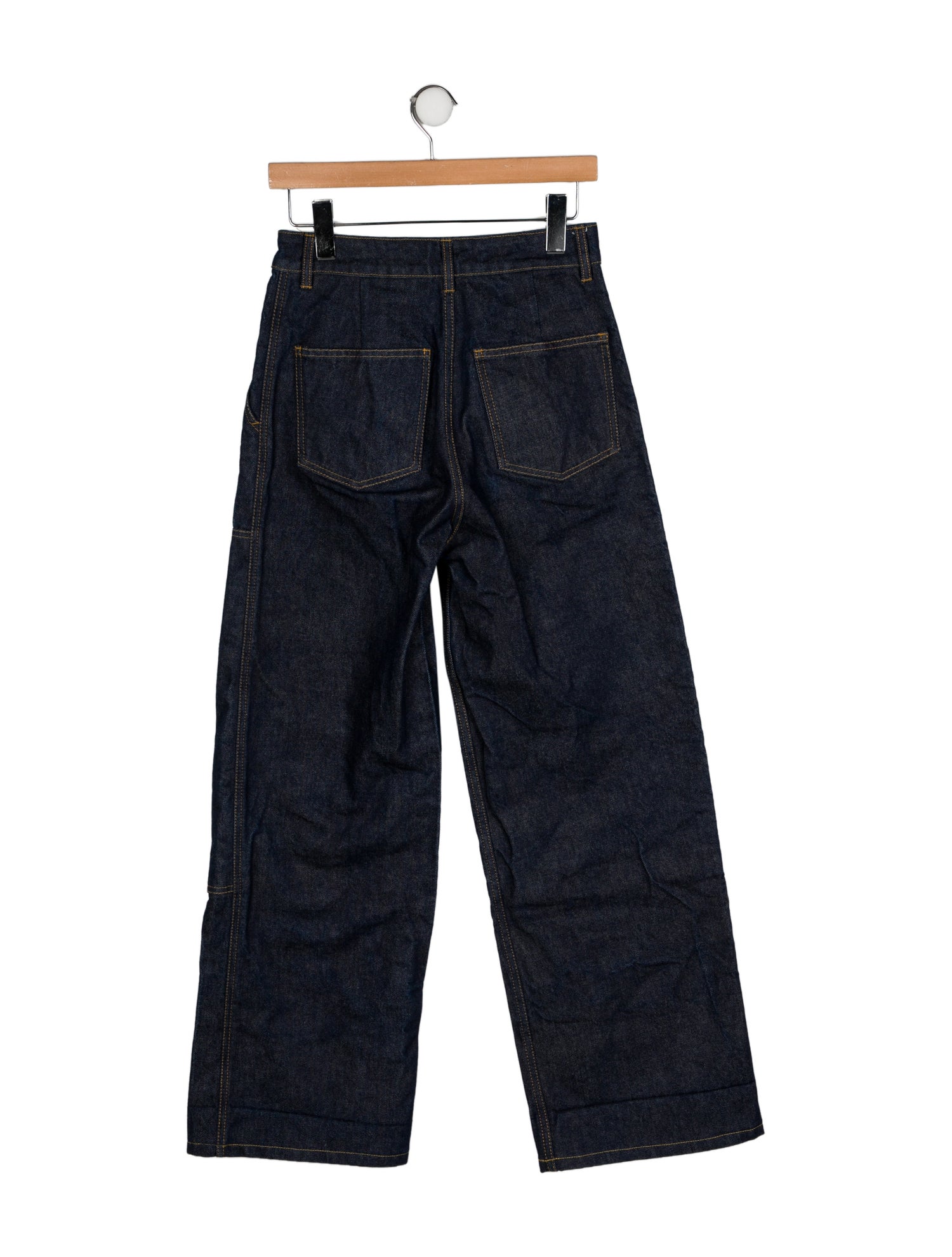 Cecilie Bahnsen High-Rise Wide Leg Jeans