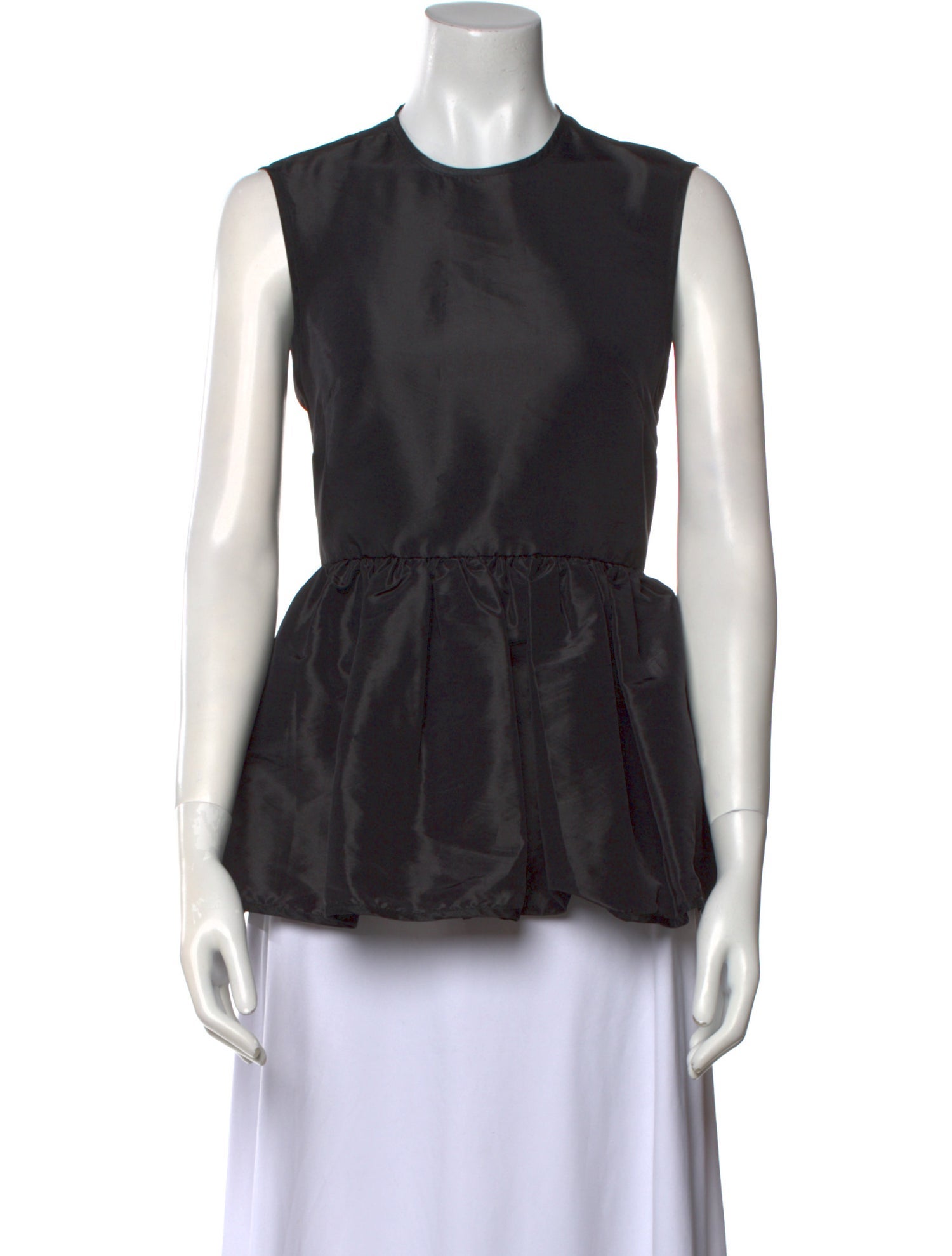 Cecilie Bahnsen Crew Neck Sleeveless Top