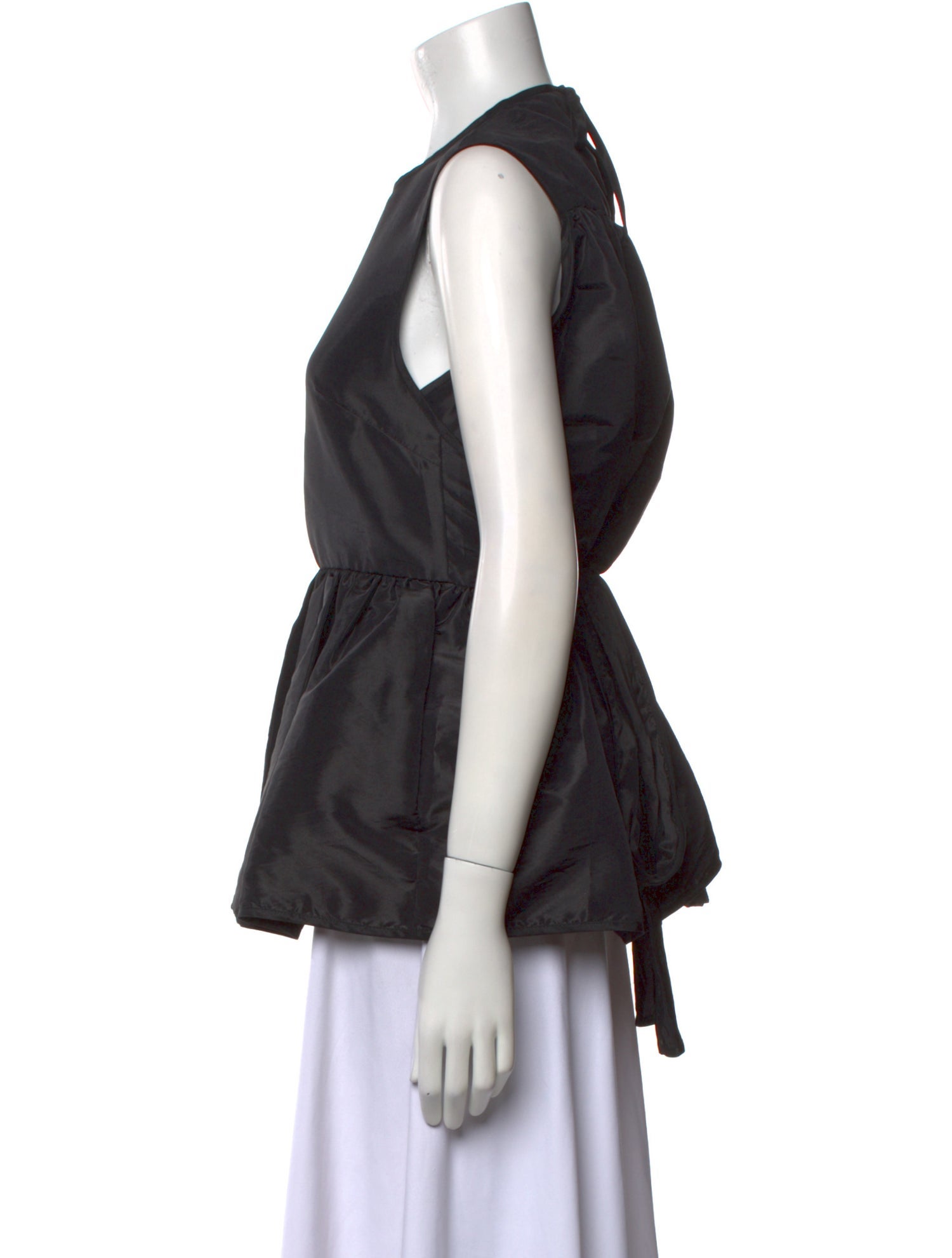 Cecilie Bahnsen Crew Neck Sleeveless Top