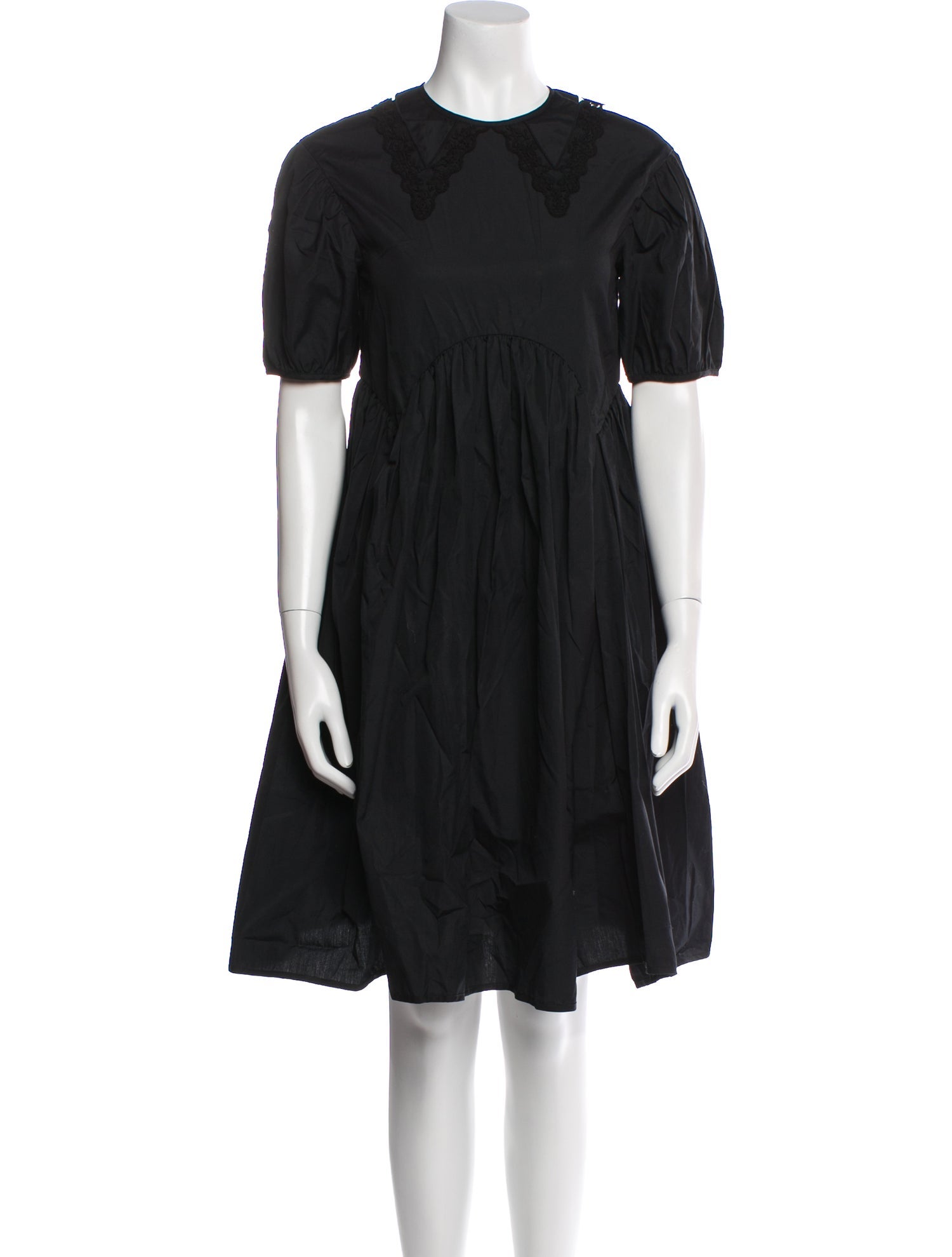 Cecilie Bahnsen Crew Neck Knee-Length Dress