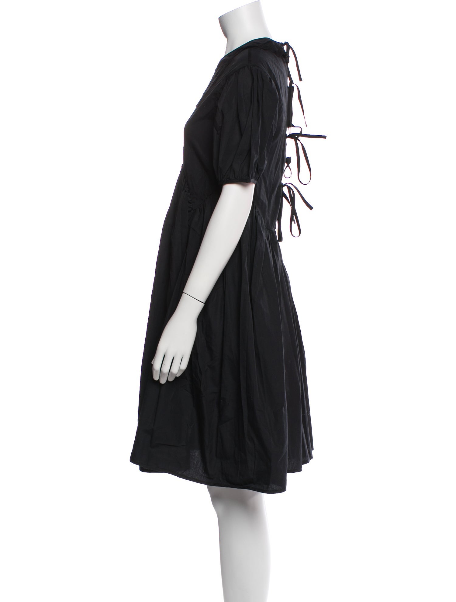 Cecilie Bahnsen Crew Neck Knee-Length Dress