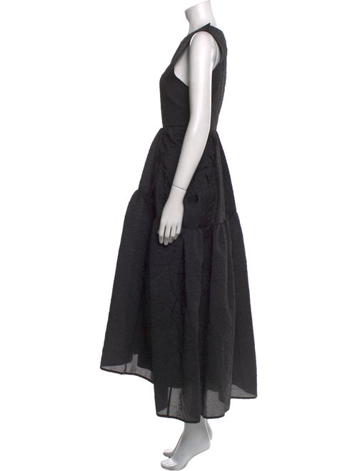 Cecilie Bahnsen Crew Neck Long Dress