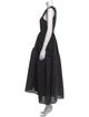 Cecilie Bahnsen Crew Neck Long Dress
