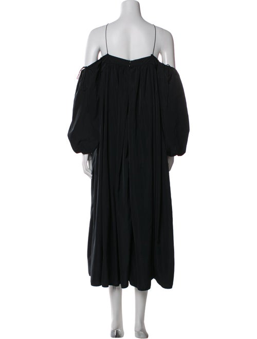 Cecilie Bahnsen Square Neckline Midi Length Dress