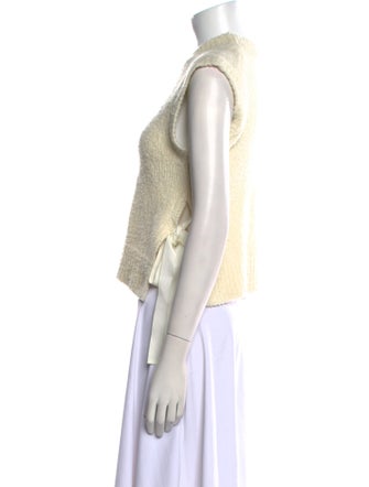 Cecilie Bahnsen Merino Wool Crew Neck Sweater