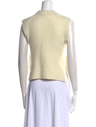 Cecilie Bahnsen Merino Wool Crew Neck Sweater