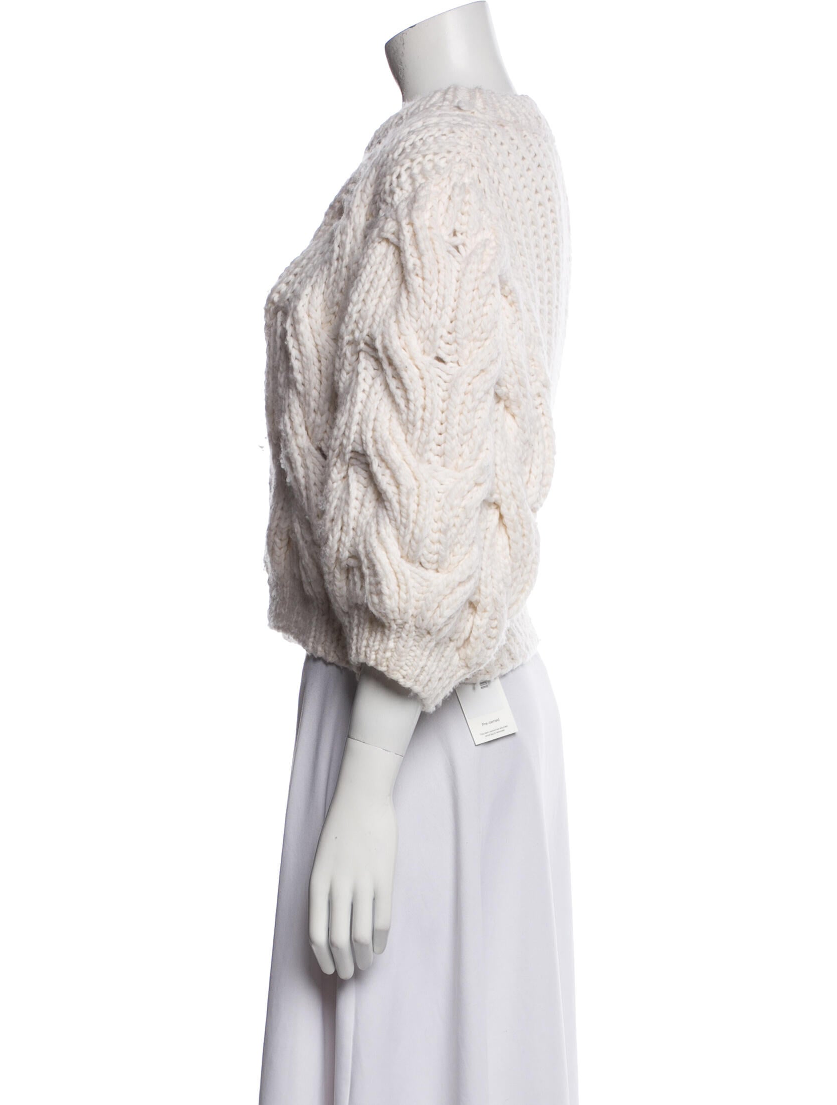 Cecilie Bahnsen Wool Crew Neck Sweater