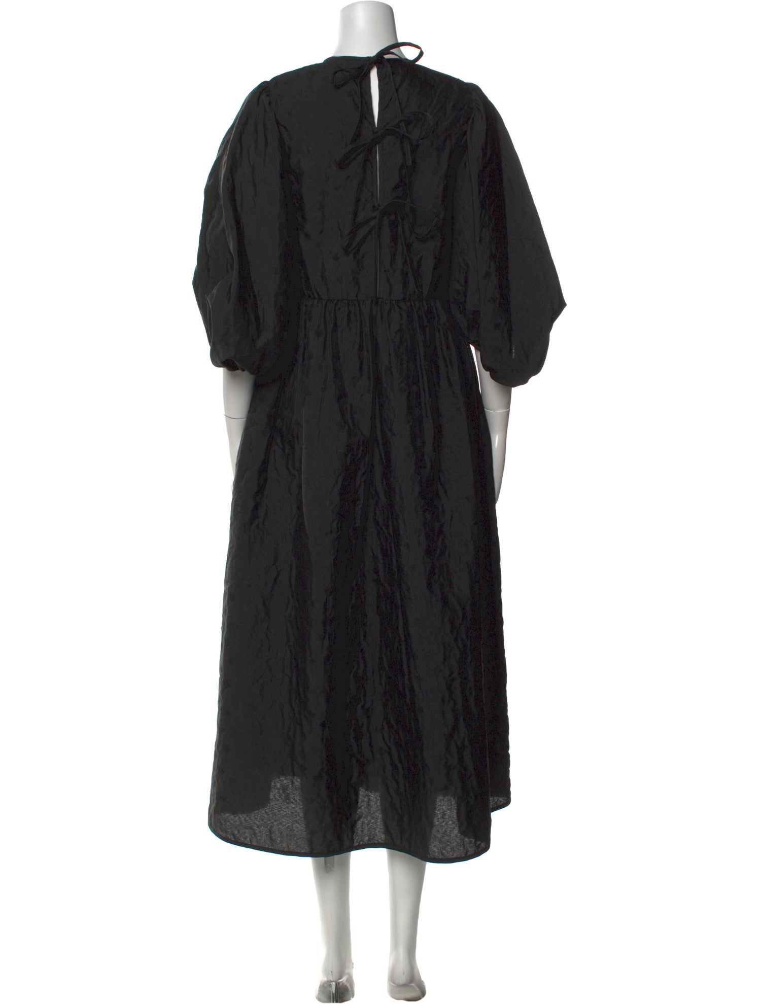 Cecilie Bahnsen Crew Neck Midi Length Dress