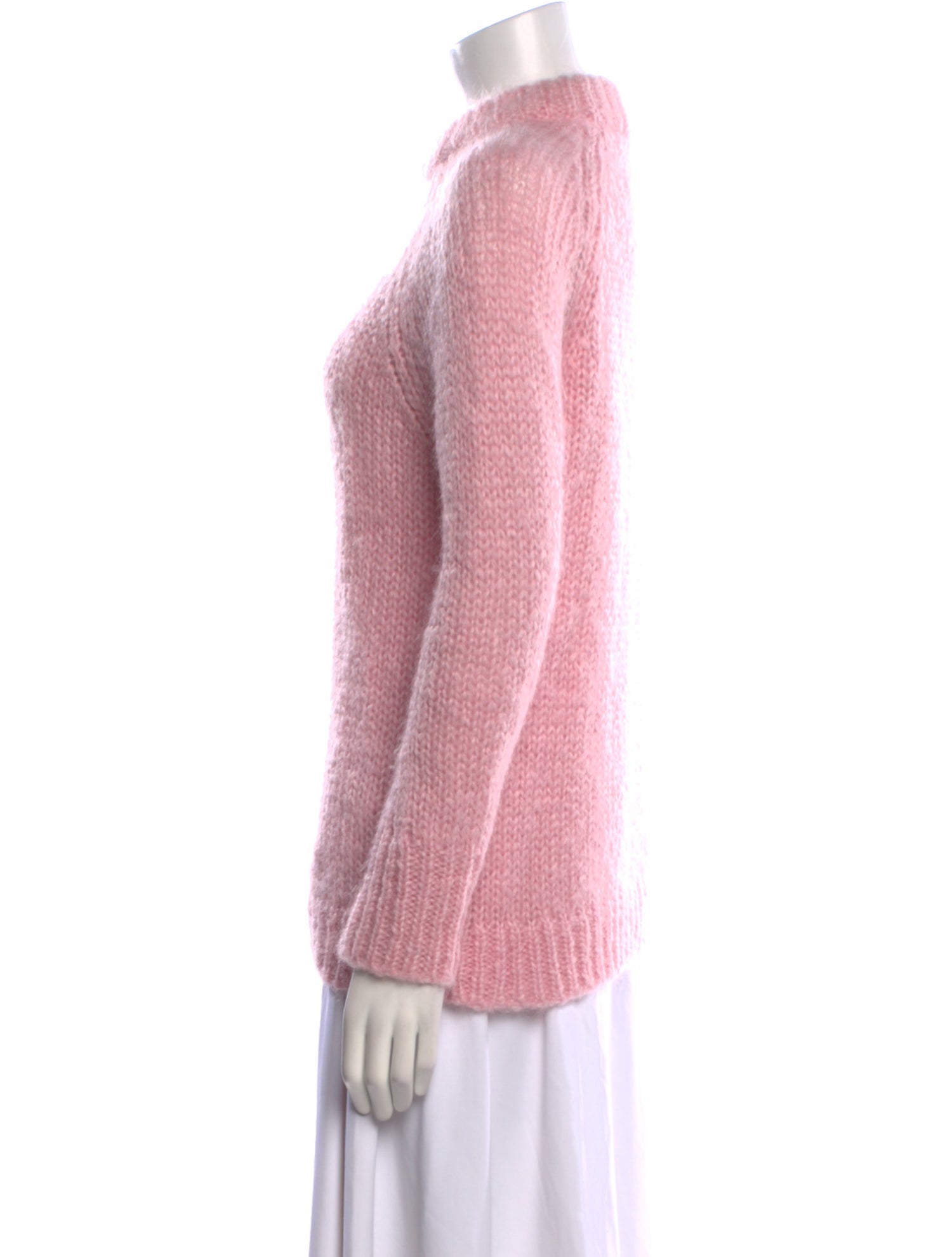 Cecilie Bahnsen Mohair Mock Neck Sweater