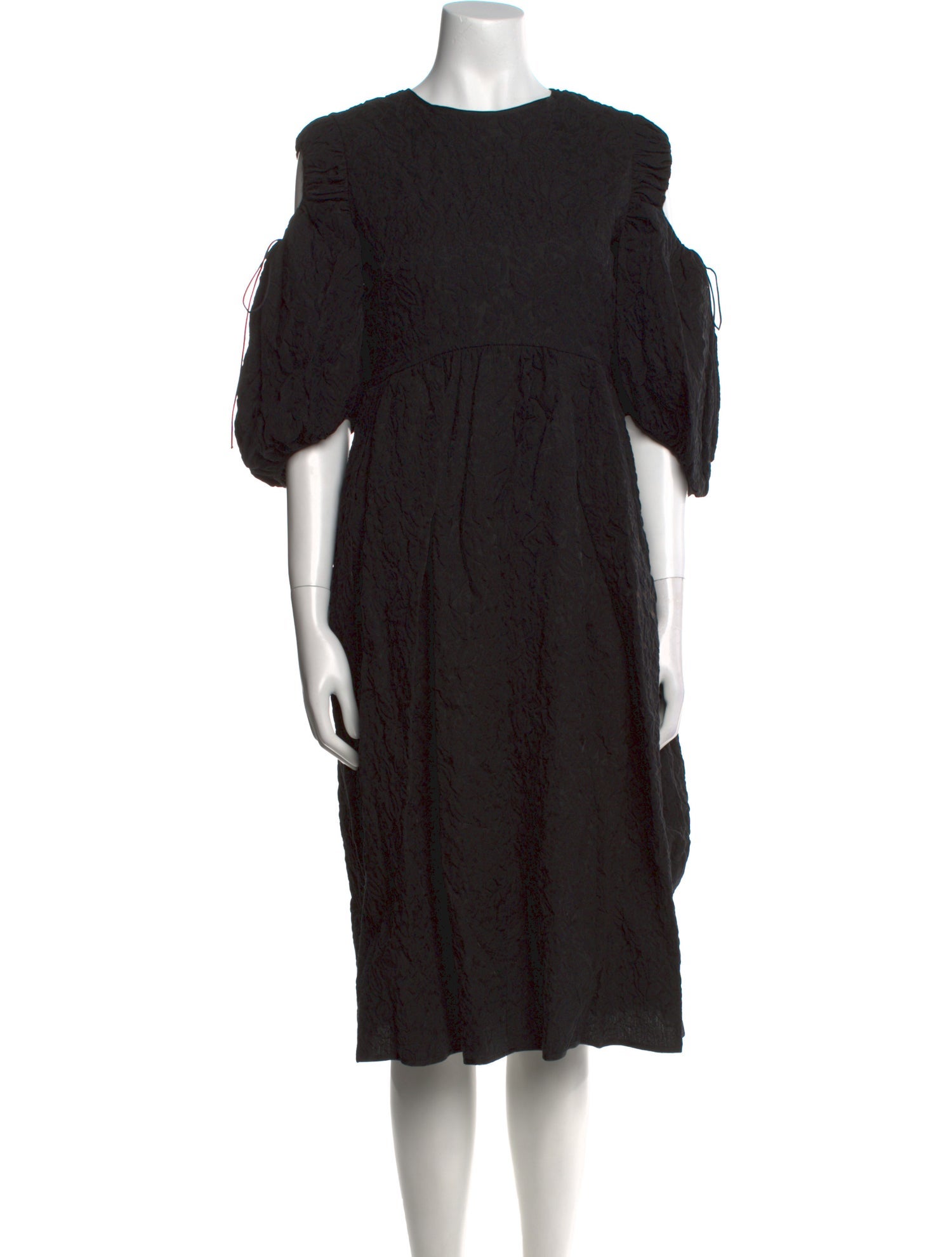 Cecilie Bahnsen Crew Neck Midi Length Dress