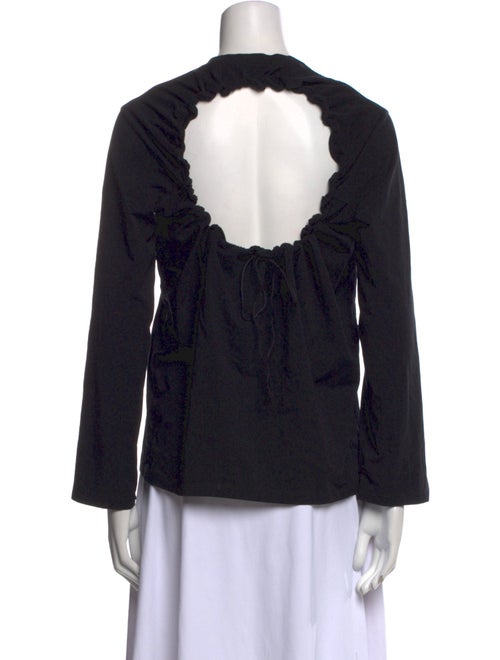 Cecilie Bahnsen Floral Print Crew Neck Sweatshirt