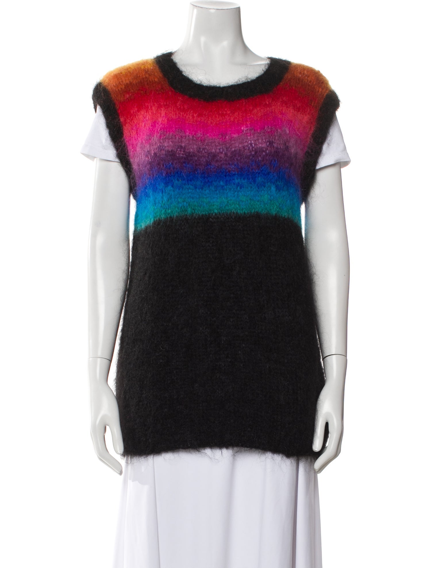 Cecilie Bahnsen Kid Mohair Striped Sweater w/ Tags
