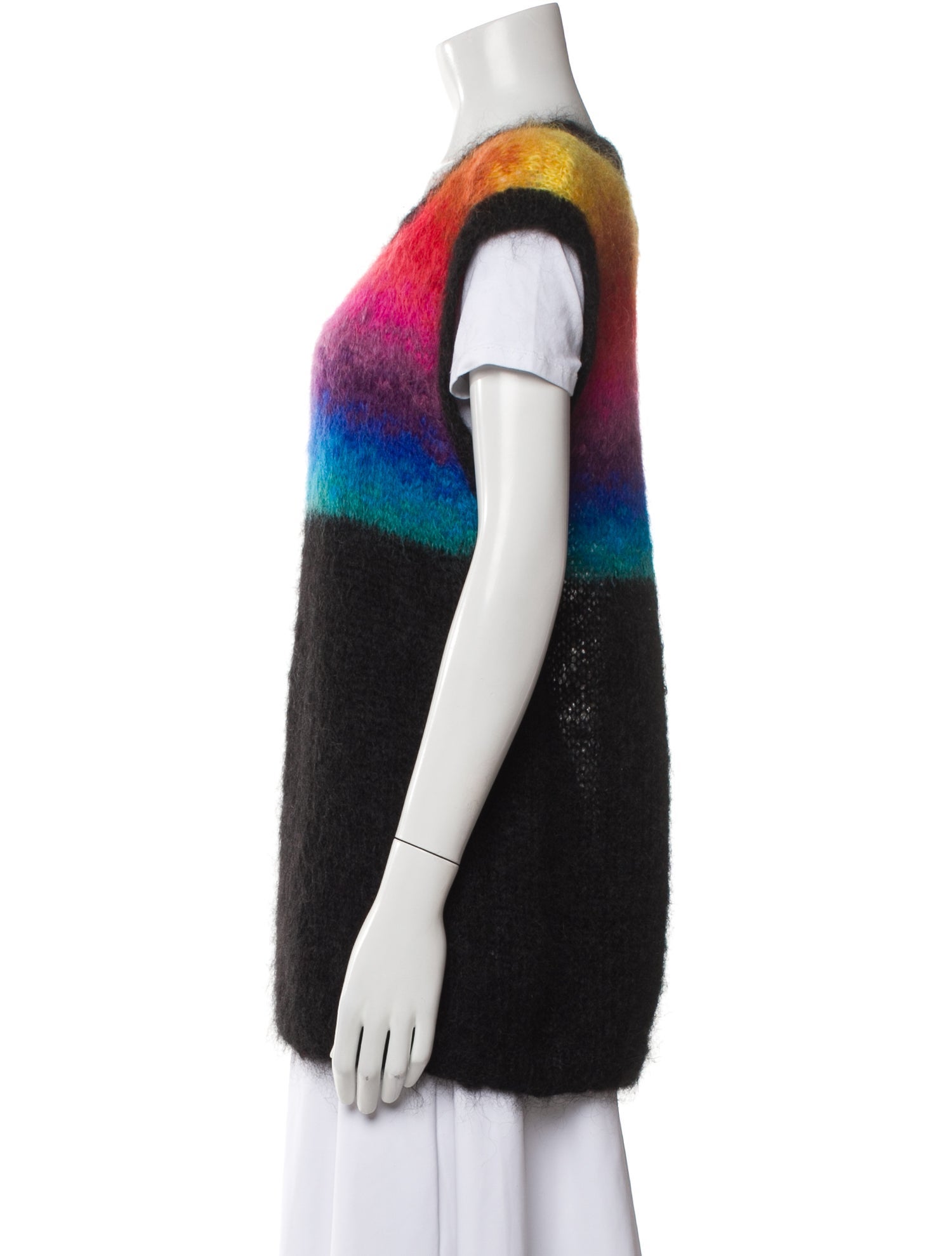 Cecilie Bahnsen Kid Mohair Striped Sweater w/ Tags