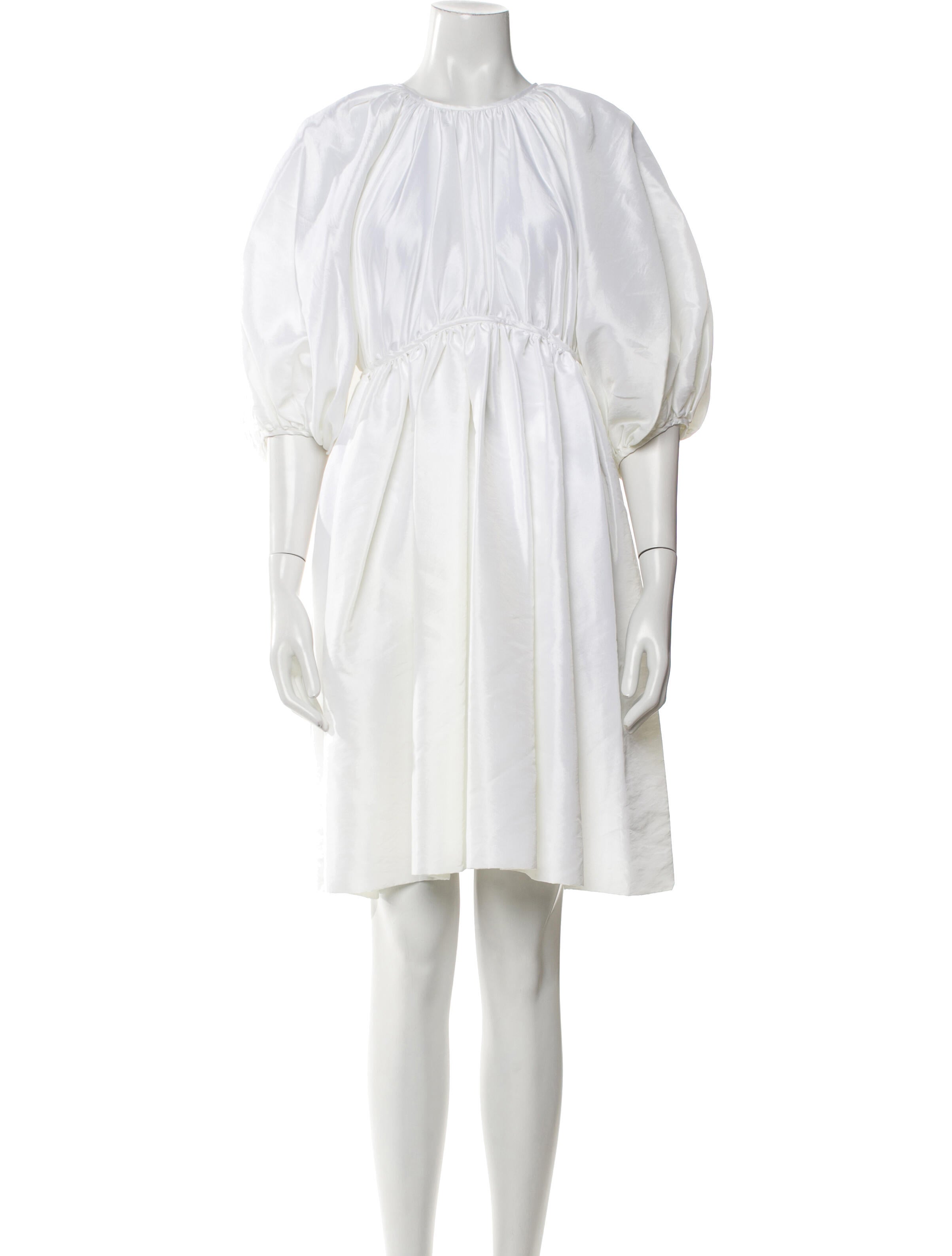 Cecilie Bahnsen Crew Neck Knee-Length Dress