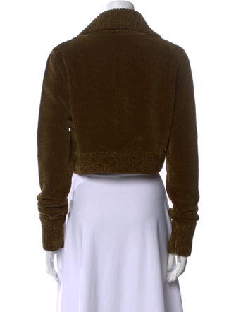Cecilie Bahnsen Long Sleeve Crop Top