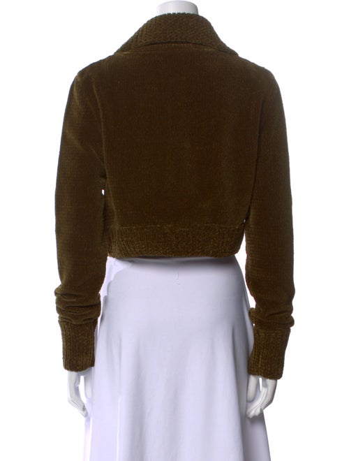 Cecilie Bahnsen Long Sleeve Crop Top