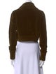 Cecilie Bahnsen Long Sleeve Crop Top