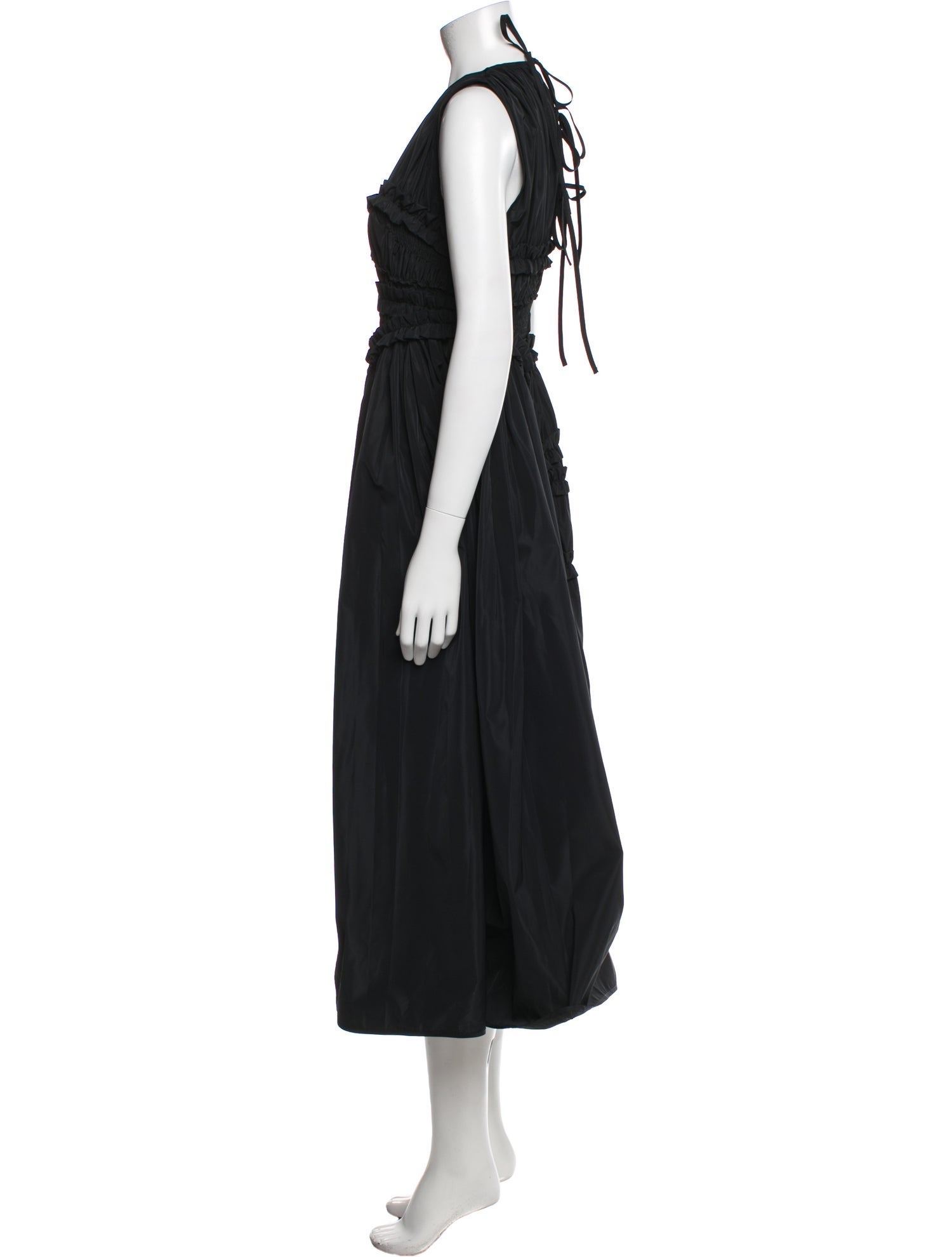 Cecilie Bahnsen Crew Neck Long Dress w/ Tags