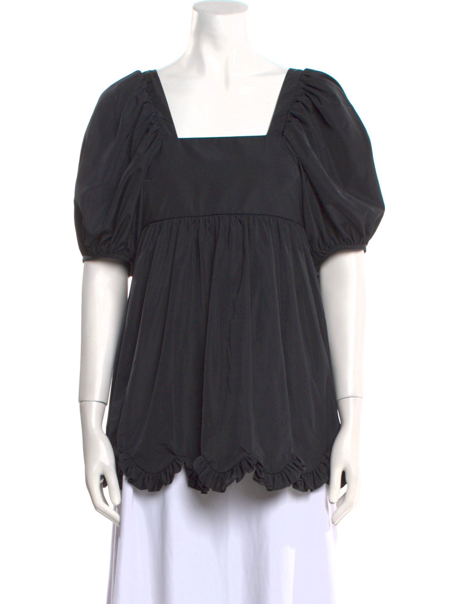 Cecilie Bahnsen Vega Blouse Square Neckline Blouse w/ Tags