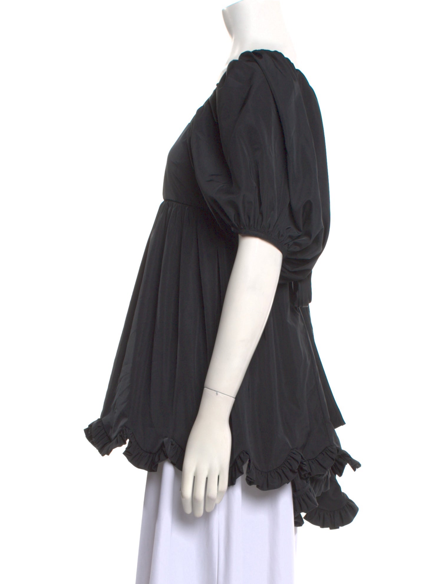 Cecilie Bahnsen Vega Blouse Square Neckline Blouse w/ Tags