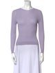 Cecilie Bahnsen Scoop Neck Long Sleeve Top