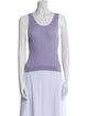 Cecilie Bahnsen Scoop Neck Sleeveless Top