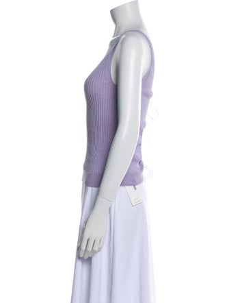 Cecilie Bahnsen Scoop Neck Sleeveless Top