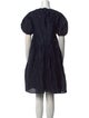 Cecilie Bahnsen Linen Knee-Length Dress