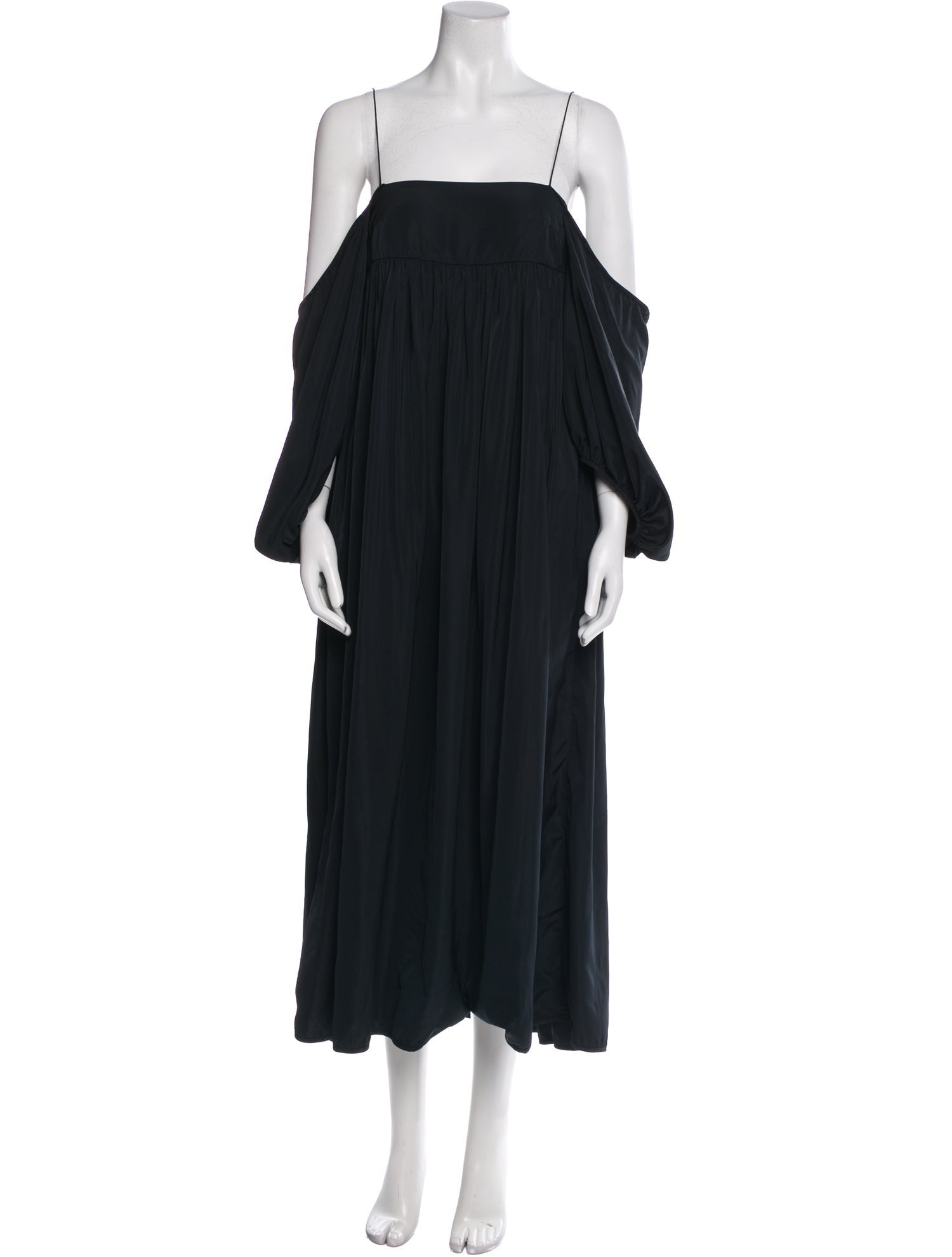 Cecilie Bahnsen Square Neckline Long Dress