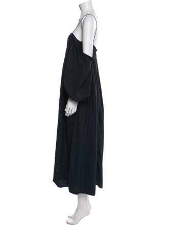 Cecilie Bahnsen Square Neckline Long Dress